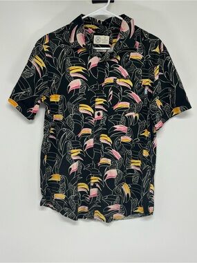 Hurley men’s button down shirt small
